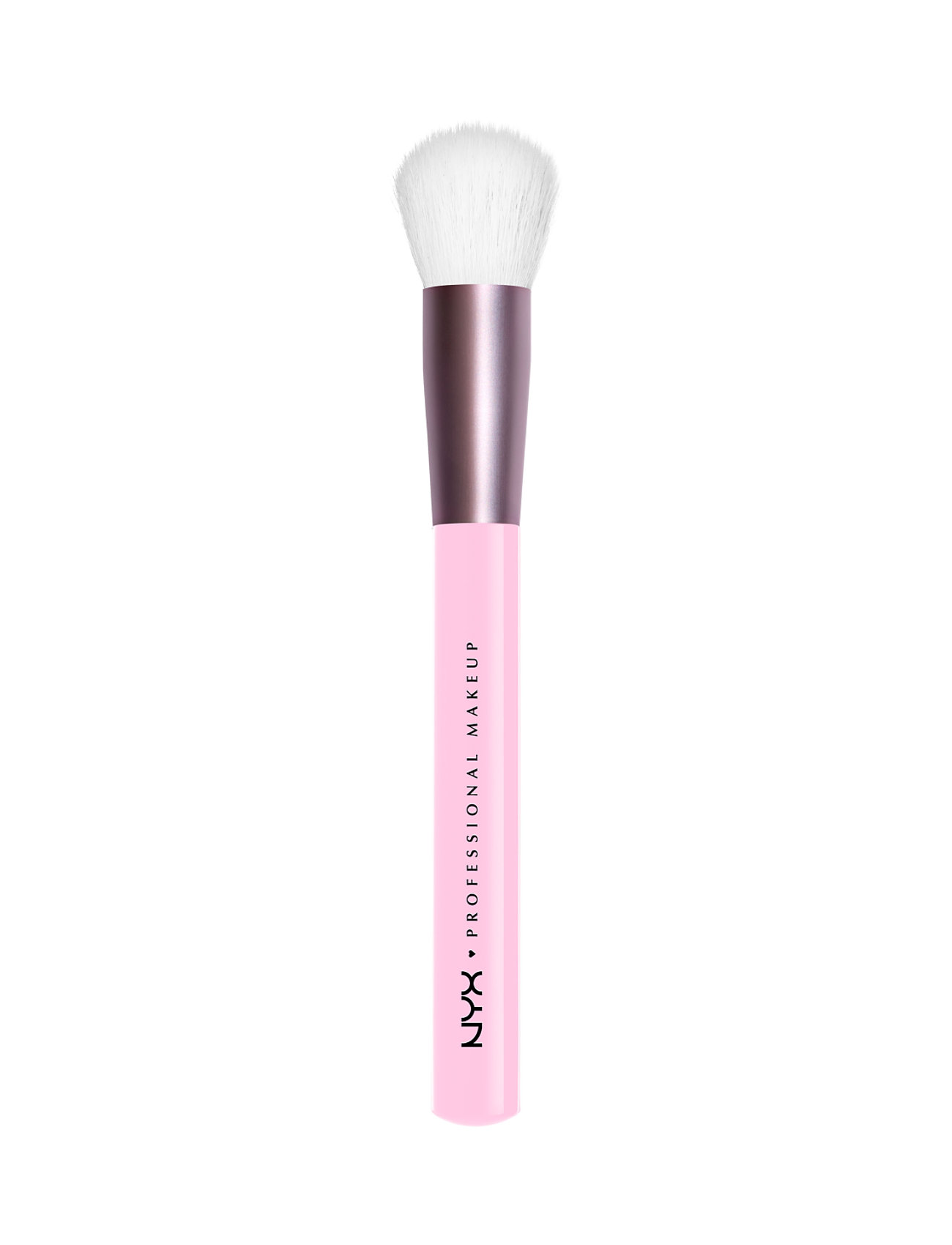 Nyx Professional Make Up Bare With Me Blur Brush 01 Beauty Women Makeup Makeup Brushes Face Brushes Foundation Brushes Multi/patterned NYX Professional Makeup
