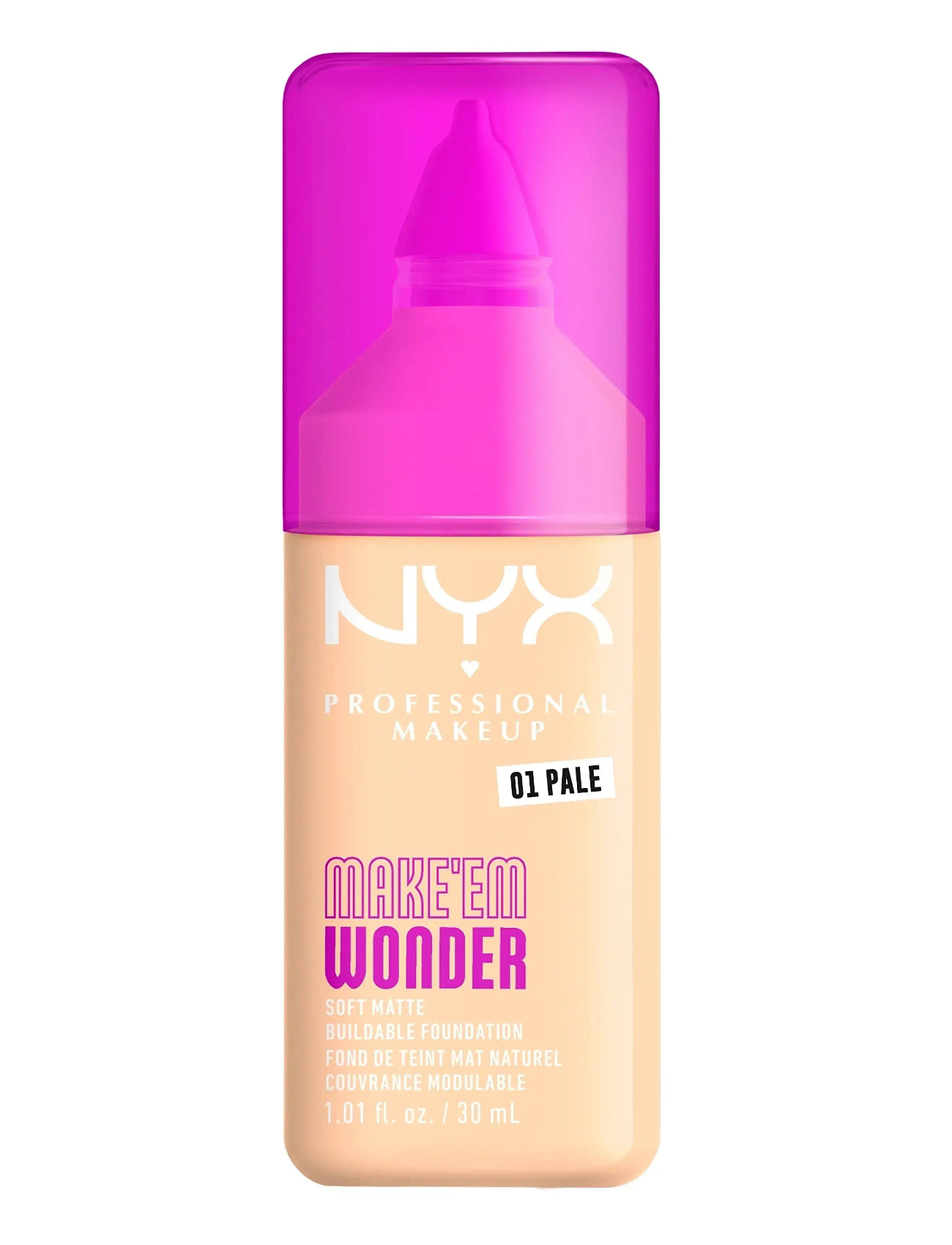 NYX Professional Makeup Nyx Professional Makeup Make Em Wonder Foundation, 30 ml, Ansigt > Foundation, Dame