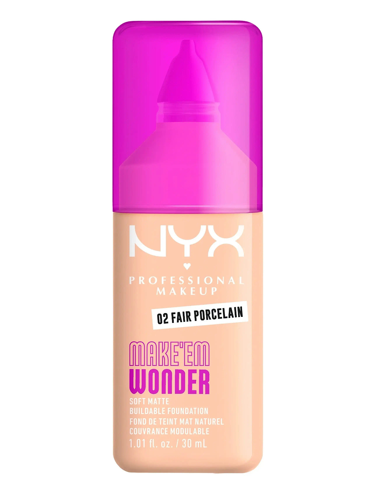 NYX Professional Makeup Nyx Professional Makeup Make Em Wonder Foundation, 30 ml, Ansigt > Foundation, Dame