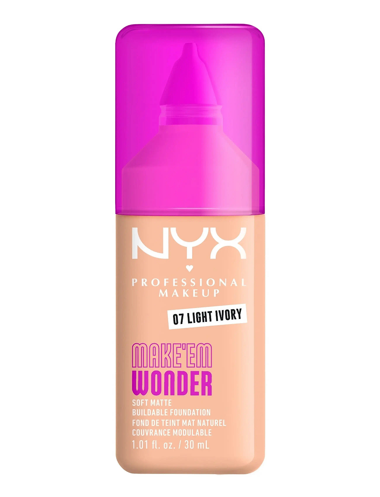 NYX Professional Makeup Nyx Professional Makeup Make Em Wonder Foundation, 30 ml, Ansigt > Foundation, Dame