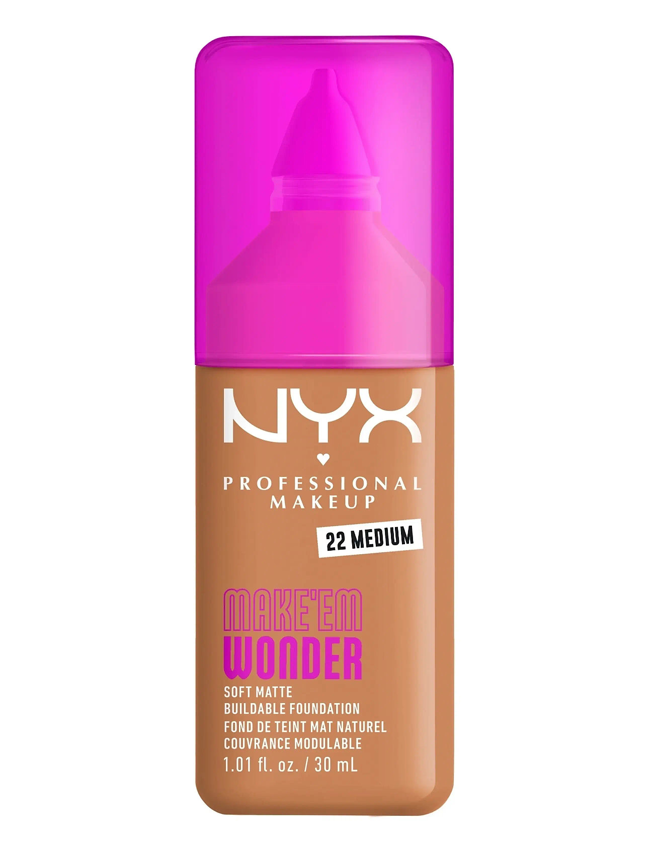 NYX Professional Makeup Nyx Professional Makeup Make Em Wonder Foundation, 30 ml, Ansigt > Foundation, Dame