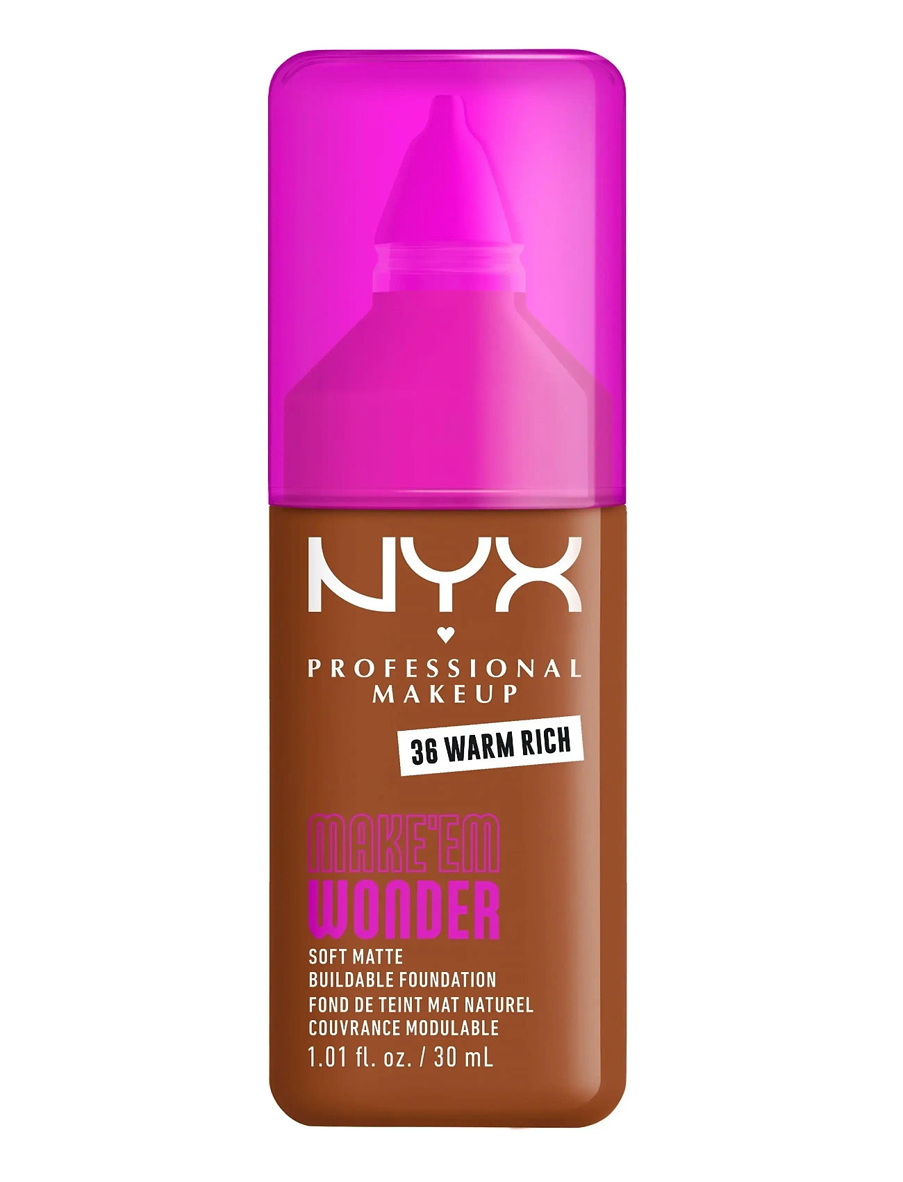 NYX Professional Makeup Nyx Professional Makeup Make Em Wonder Foundation, 30 ml, Ansigt > Foundation, Dame