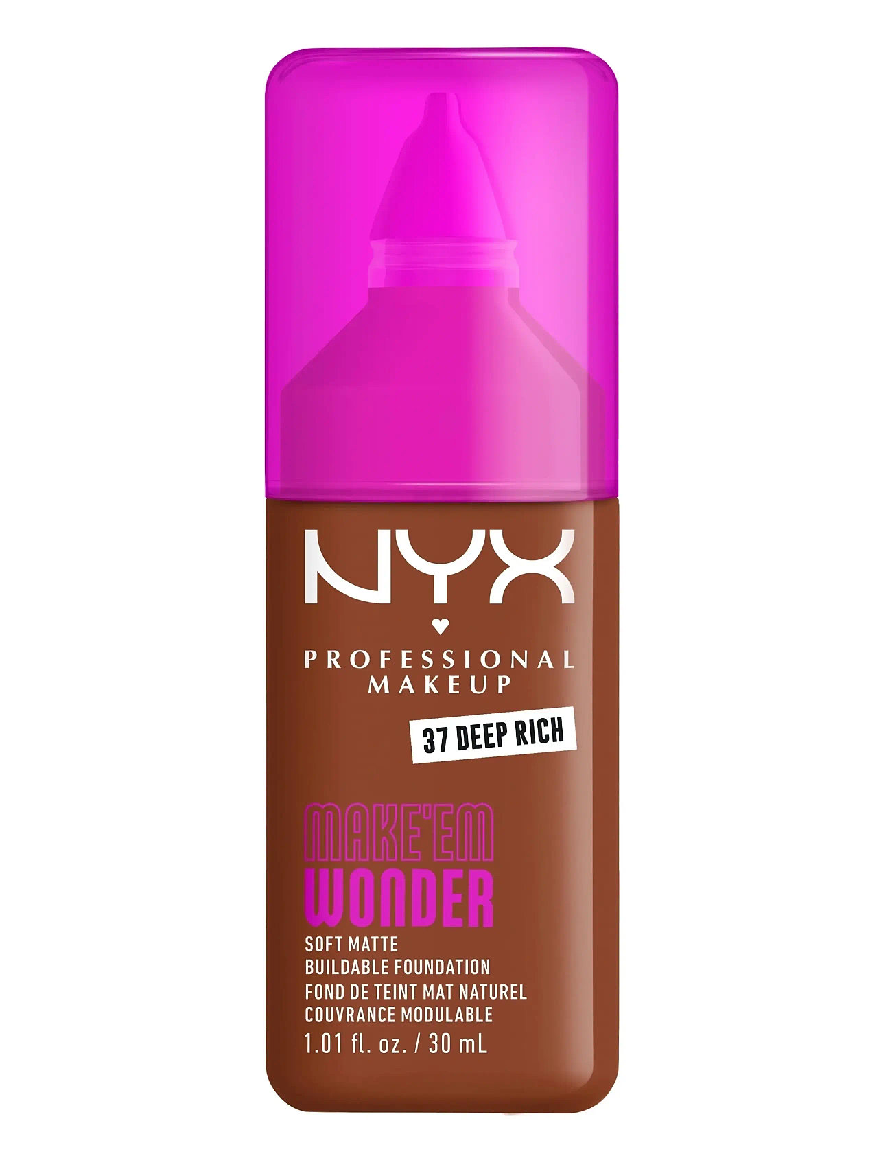 NYX Professional Makeup Nyx Professional Makeup Make Em Wonder Foundation, 30 ml, Ansigt > Foundation, Dame