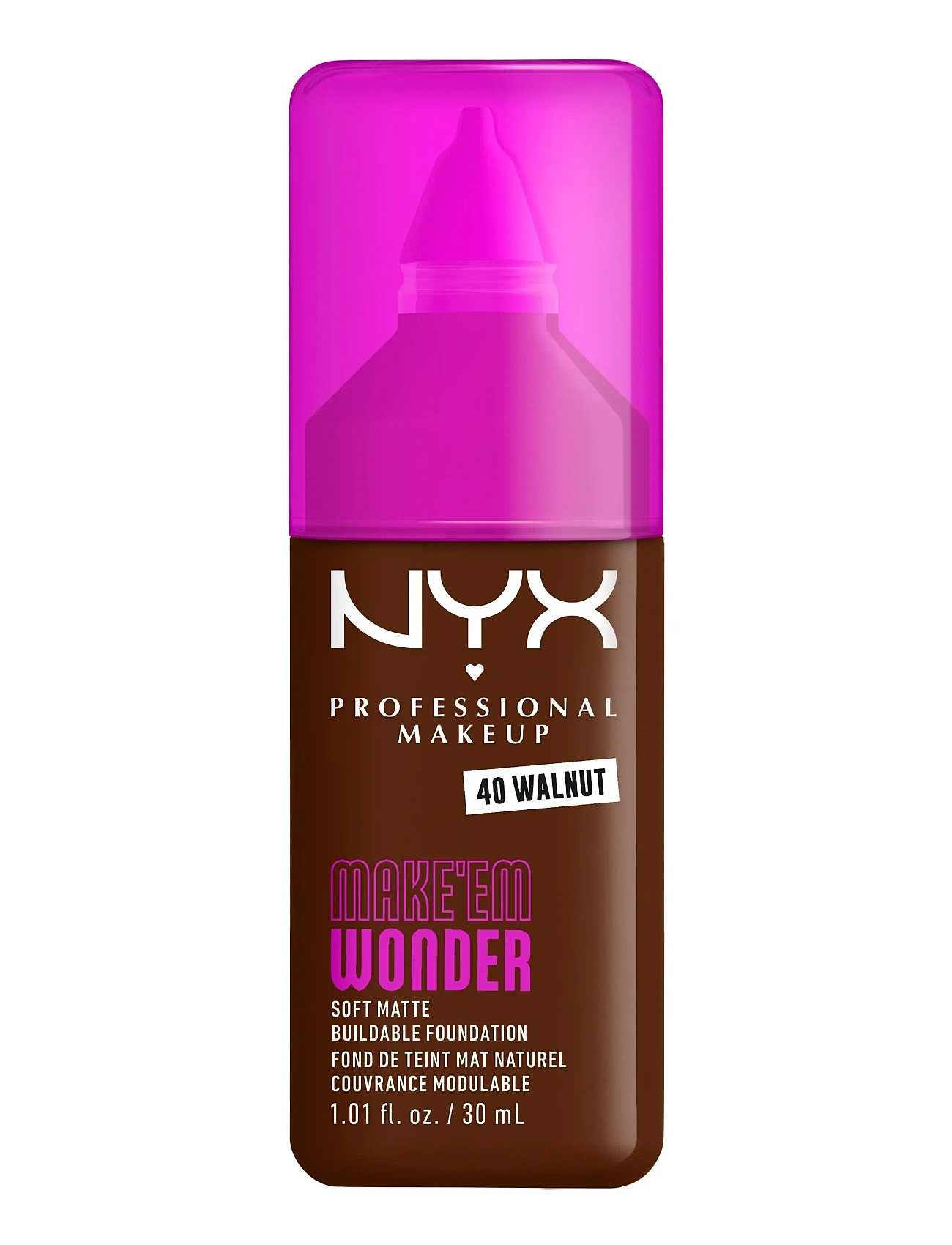 NYX Professional Makeup Nyx Professional Makeup Make Em Wonder Foundation, 30 ml, Ansigt > Foundation, Dame