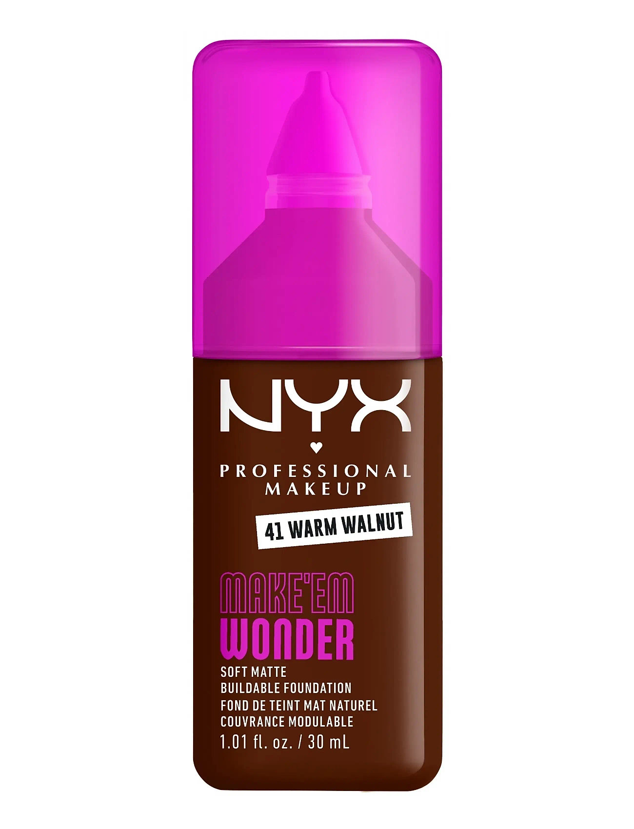 NYX Professional Makeup Nyx Professional Makeup Make Em Wonder Foundation, 30 ml, Ansigt > Foundation, Dame
