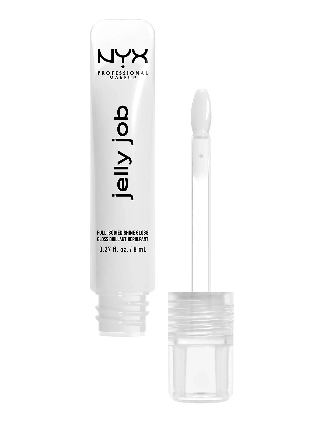 NYX Professional Makeup Nyx Professional Makeup Jelly Job Lip Gloss, 8 ml, Nude, Læber > Lipgloss, Dame