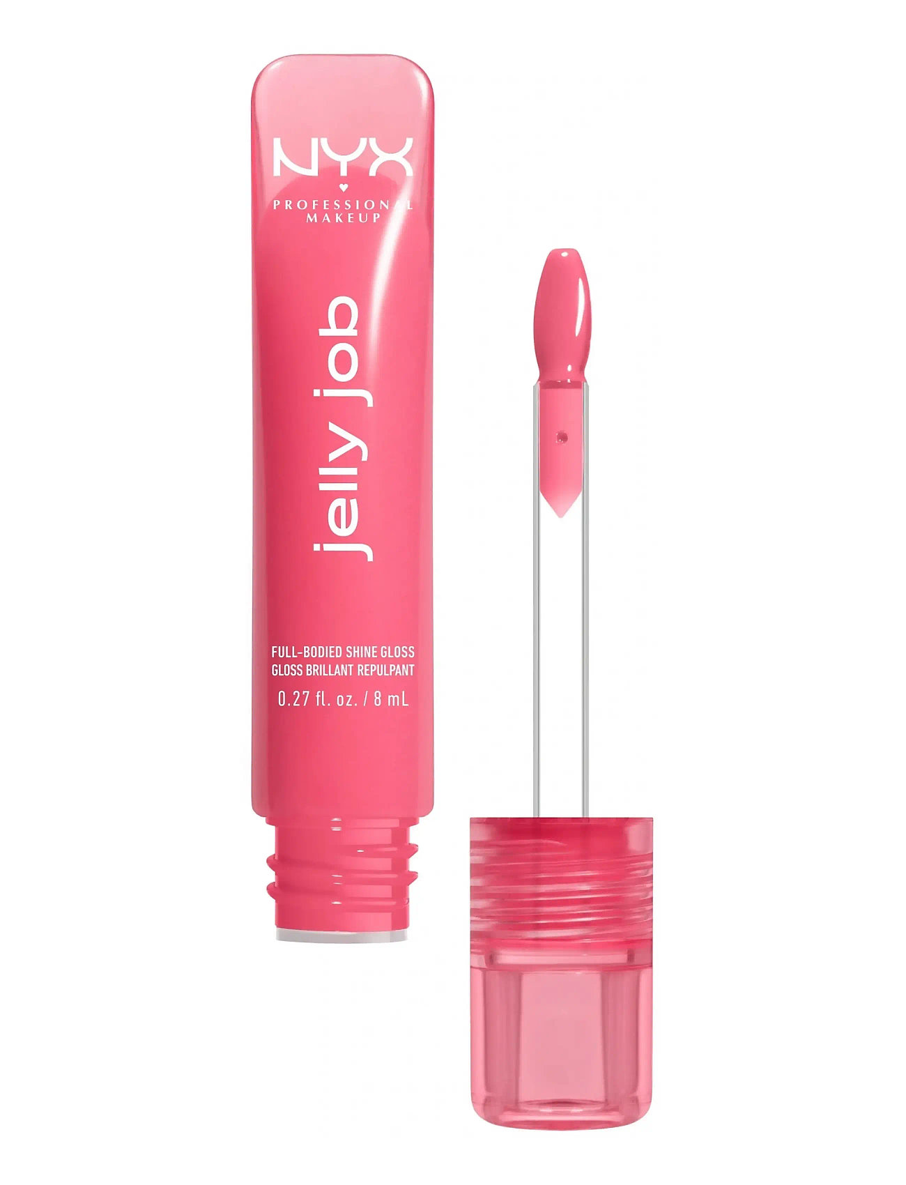 NYX Professional Makeup Nyx Professional Makeup Jelly Job Lip Gloss, 8 ml, Pink, Læber > Lipgloss, Dame