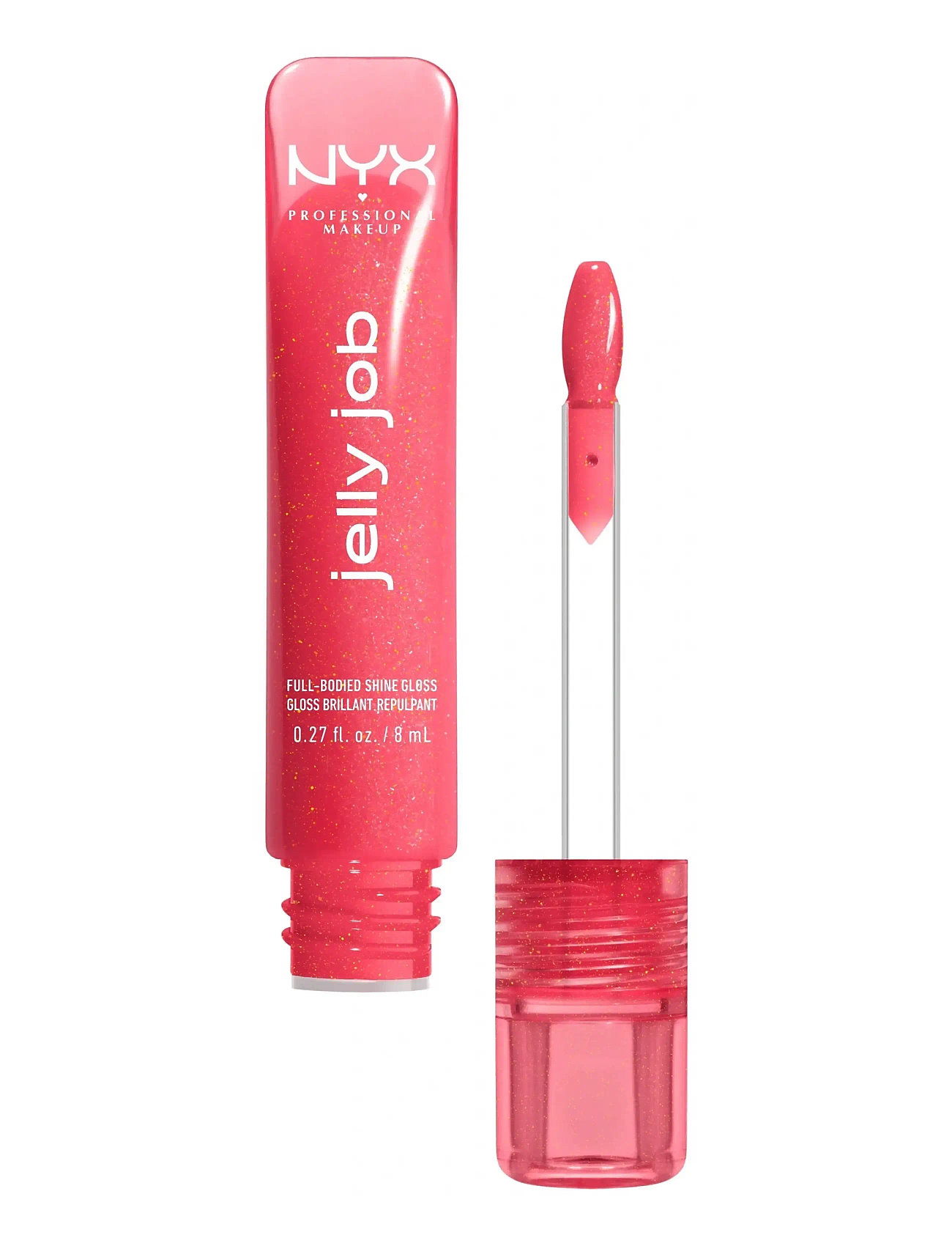 NYX Professional Makeup Nyx Professional Makeup Jelly Job Lip Gloss, 8 ml, Coral, Læber > Lipgloss, Dame