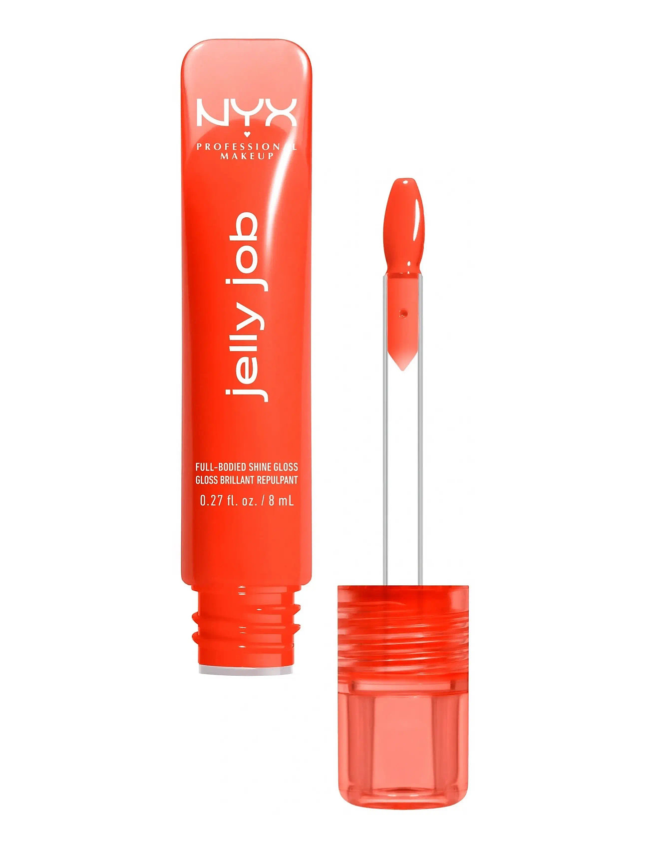 NYX Professional Makeup Nyx Professional Makeup Jelly Job Lip Gloss, 8 ml, Coral, Læber > Lipgloss, Dame
