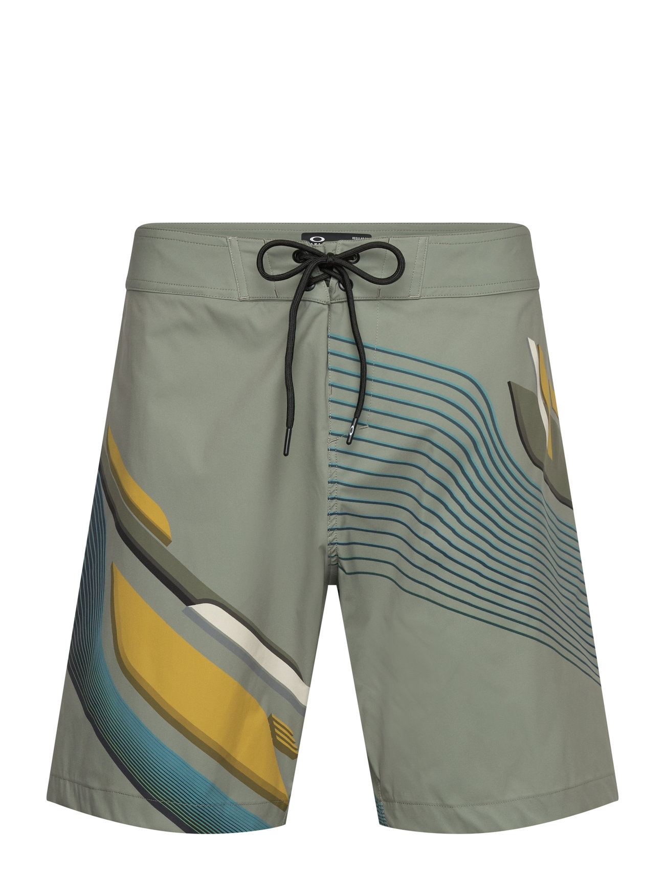 OAKLEY Gestreift 19'' Boardshort Grün - 30 - Herren