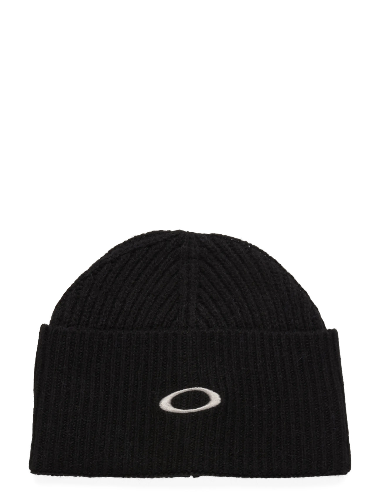 OAKLEY Ellipse Ribbed Beanie, One Size, Black, Sport Accessories > Sport Beanies, Dame