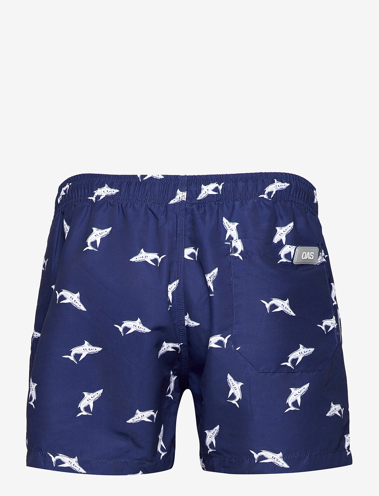 OAS - Shark Swim shorts - swim shorts - blue - 1