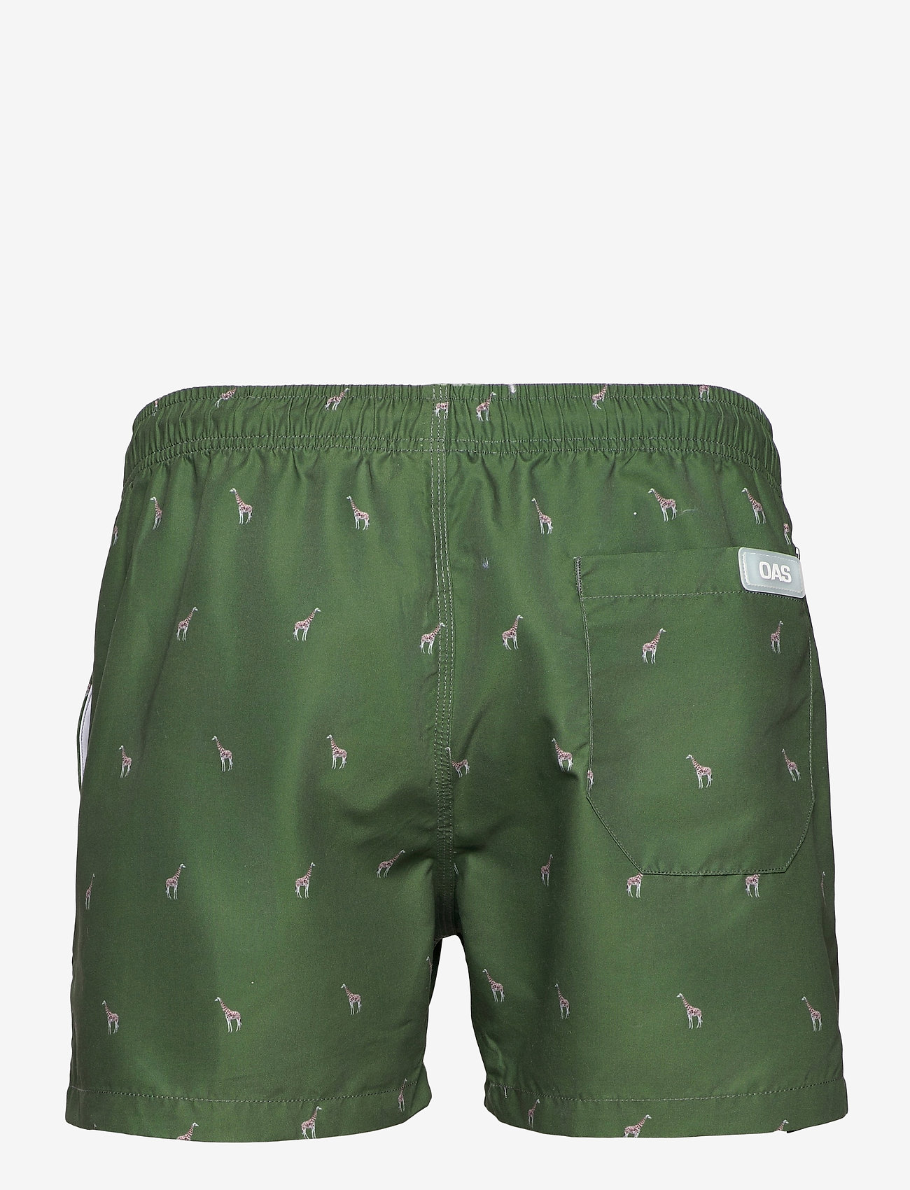 OAS - Giraffe Swim Shorts - swim shorts - green - 1
