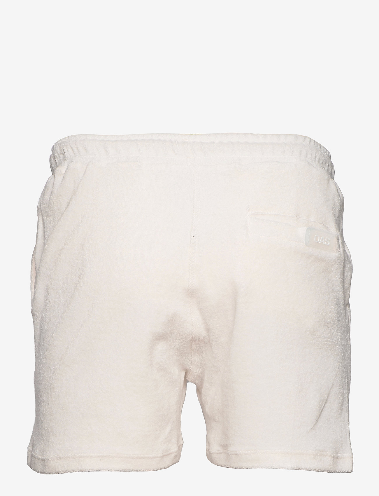OAS - White Terry Shorts - sweat shorts - white - 1