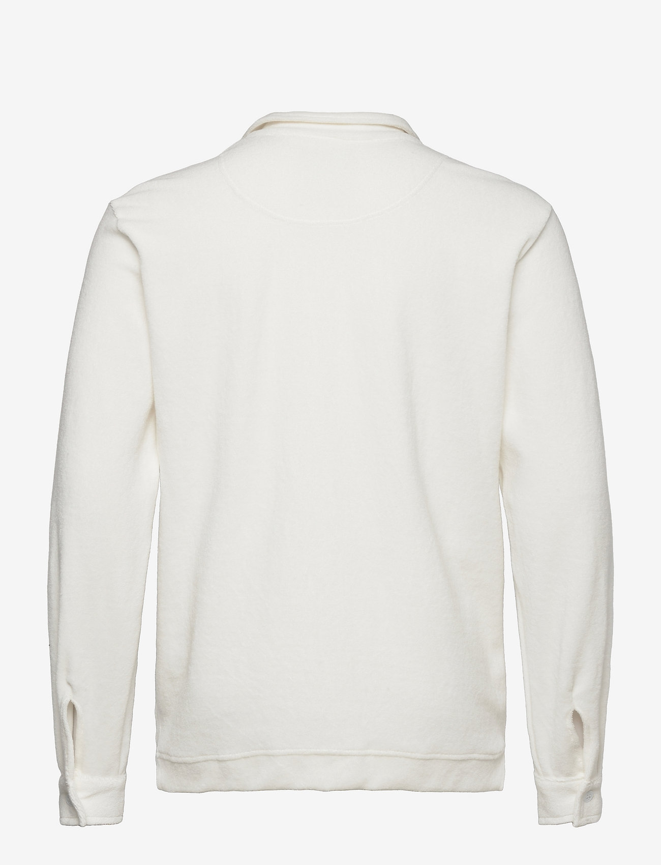 OAS - White Terry Camisa - basic shirts - white - 1