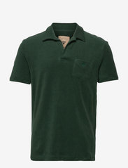 Solid Green Terry Shirt - GREEN