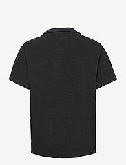OAS - Black Cuba Terry Shirt - basic shirts - black - 1