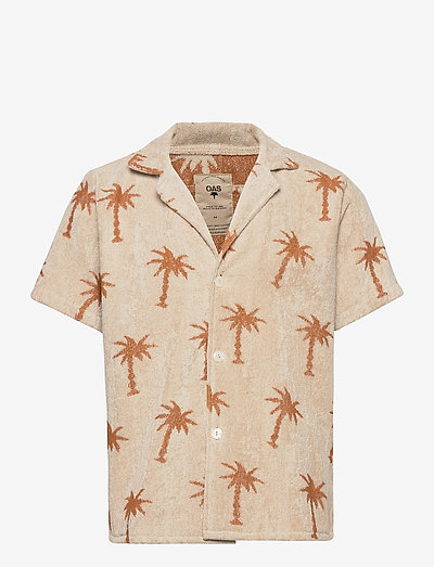 Palmy Cuba Terry Shirt - peruspaidat - beige