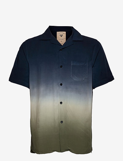 Forest Grade Viscose Shirt - short-sleeved shirts - green
