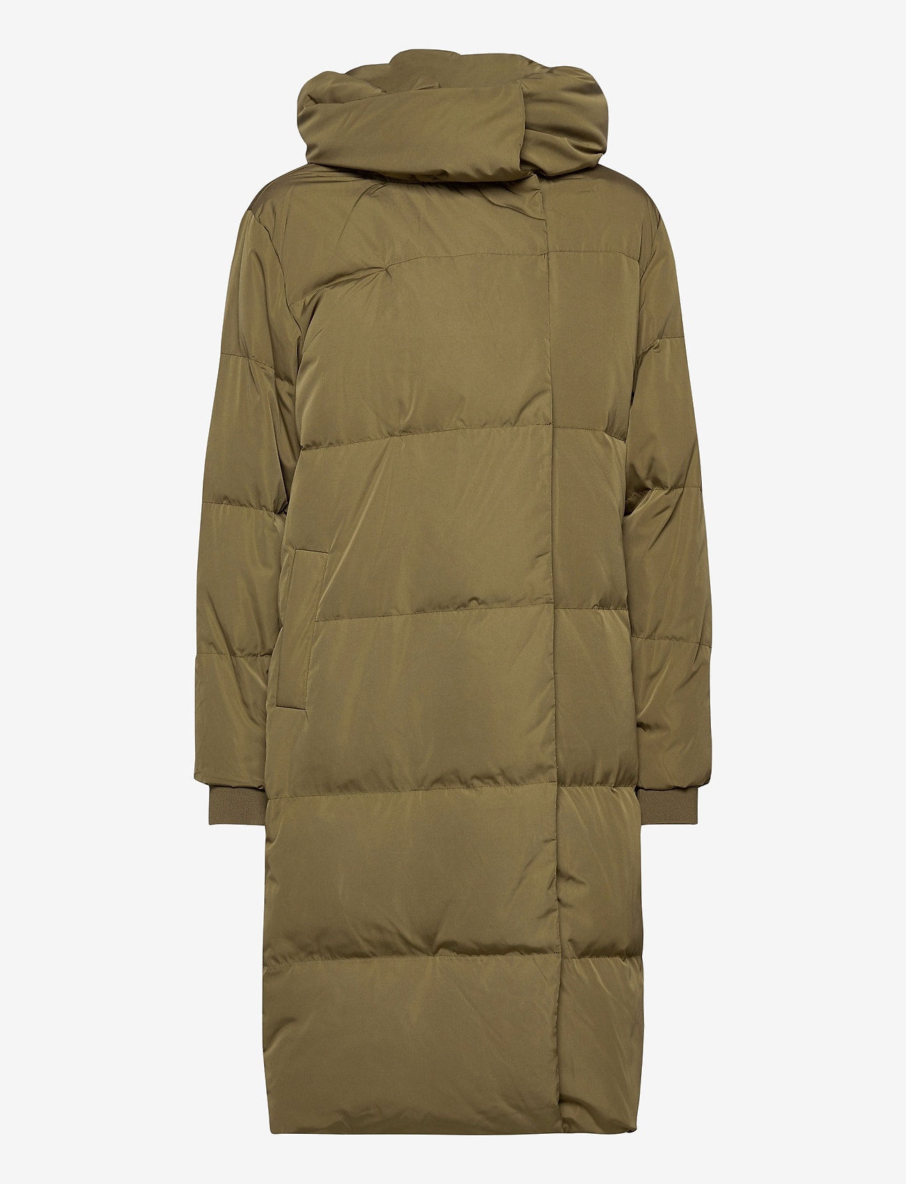 long padded down coats