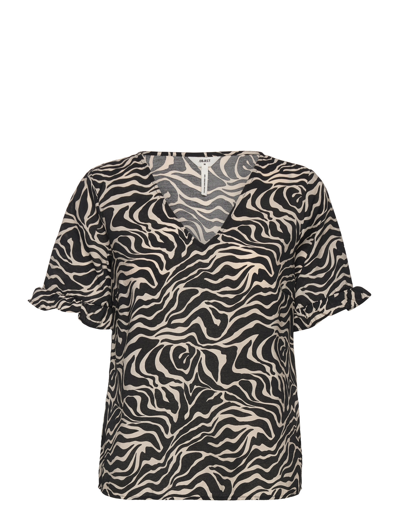 Objseline S/S Top Noos Black Object