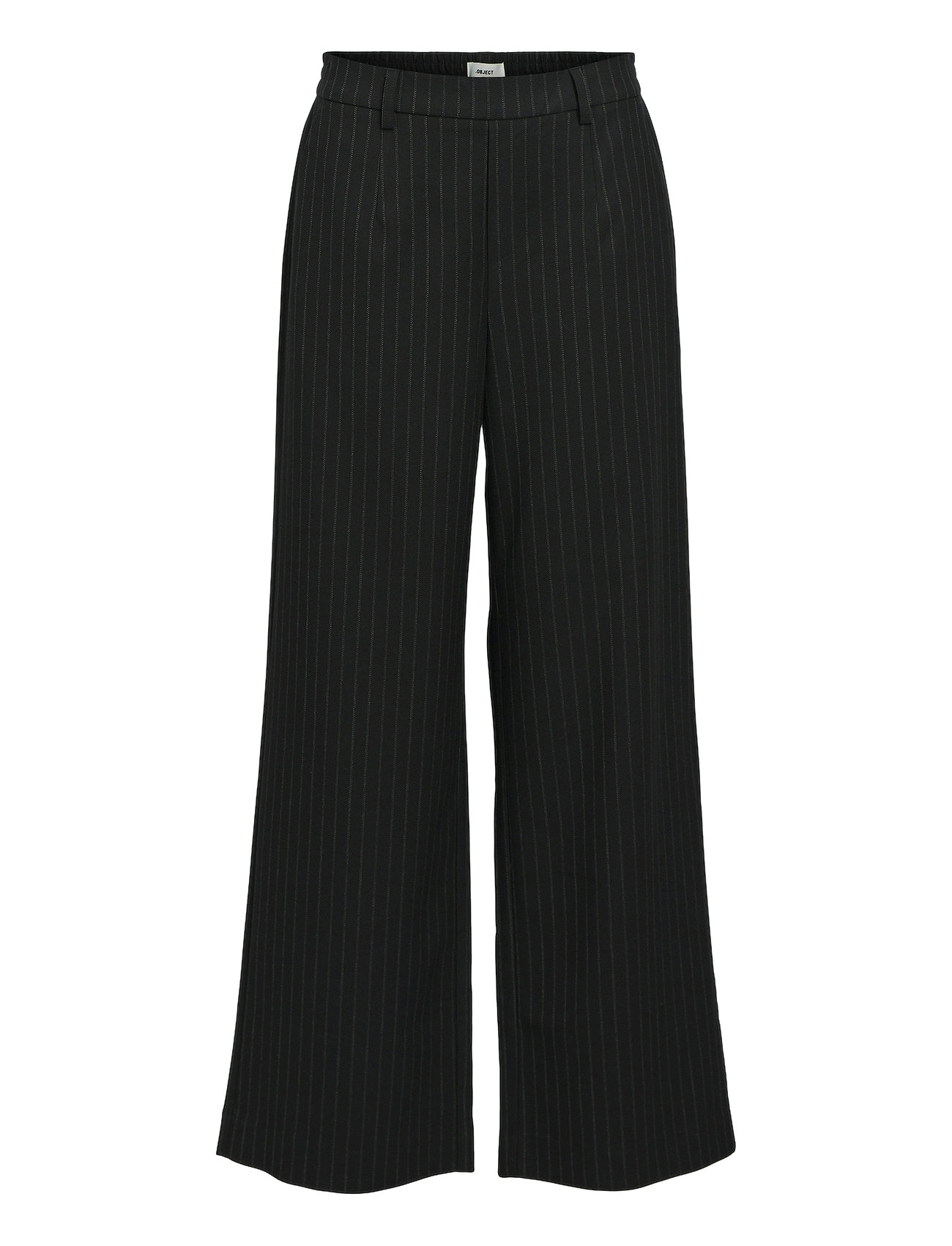 Objlisa Wide Pant Aop Noos Black Object 64623