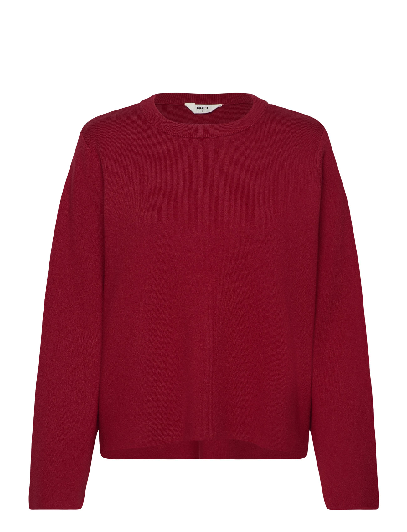 Object Objreynard Square Sleeve O-Neck Noos Röd