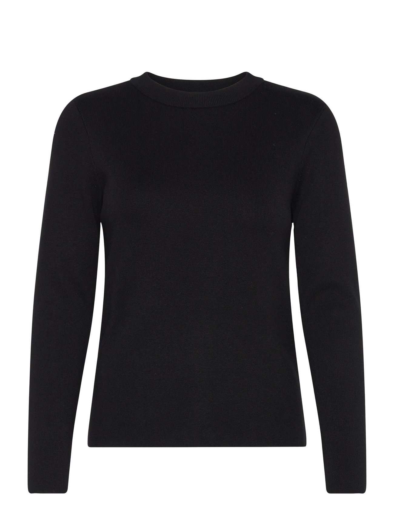 Objester Sli L/S Knit Pullover Noos Black Object