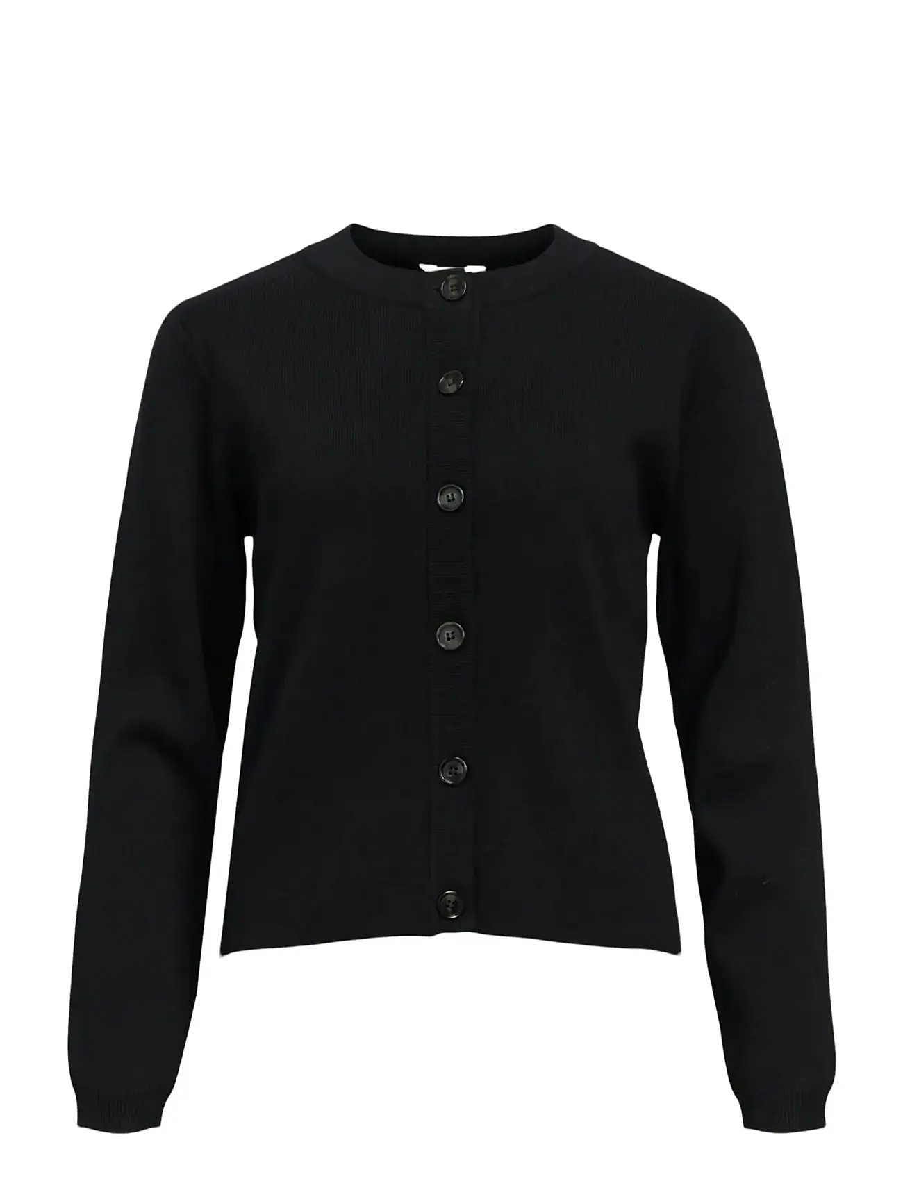 Objester Sli L/S Knit Cardigan Noos Black Object