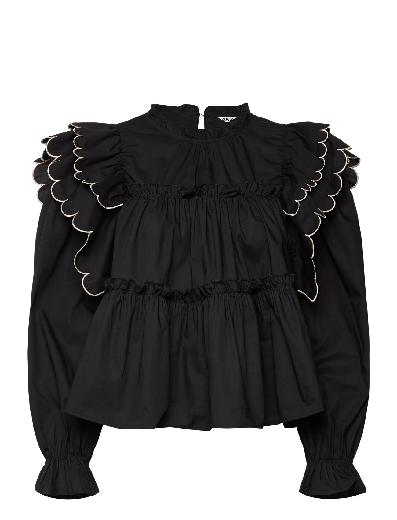 OBJECT Objhope L/S Oberteil Div Schwarz - 40 - Damen