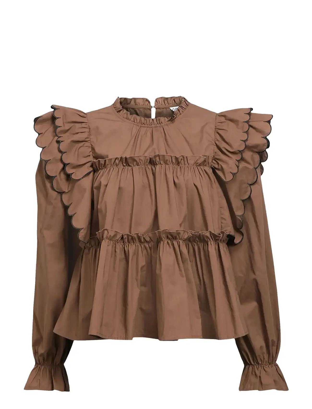 OBJECT Objhope L/S Oberteil Div Braun - 34 - Damen