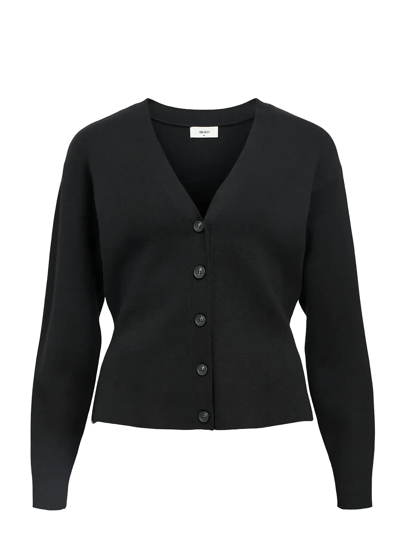 OBJECT Objreynard Ls Sli Cardigan Noos Schwarz - XS - Damen