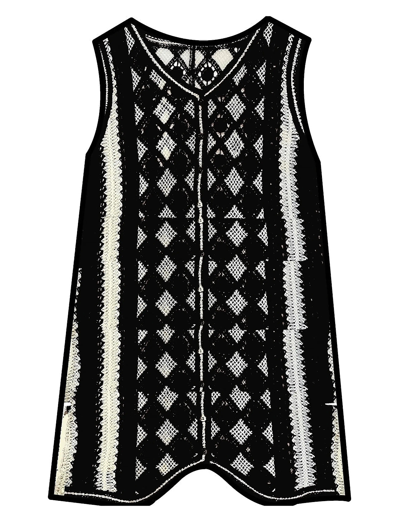 Objwasila Knit Re S/L Dress 138 Kort Kjole Black Object
