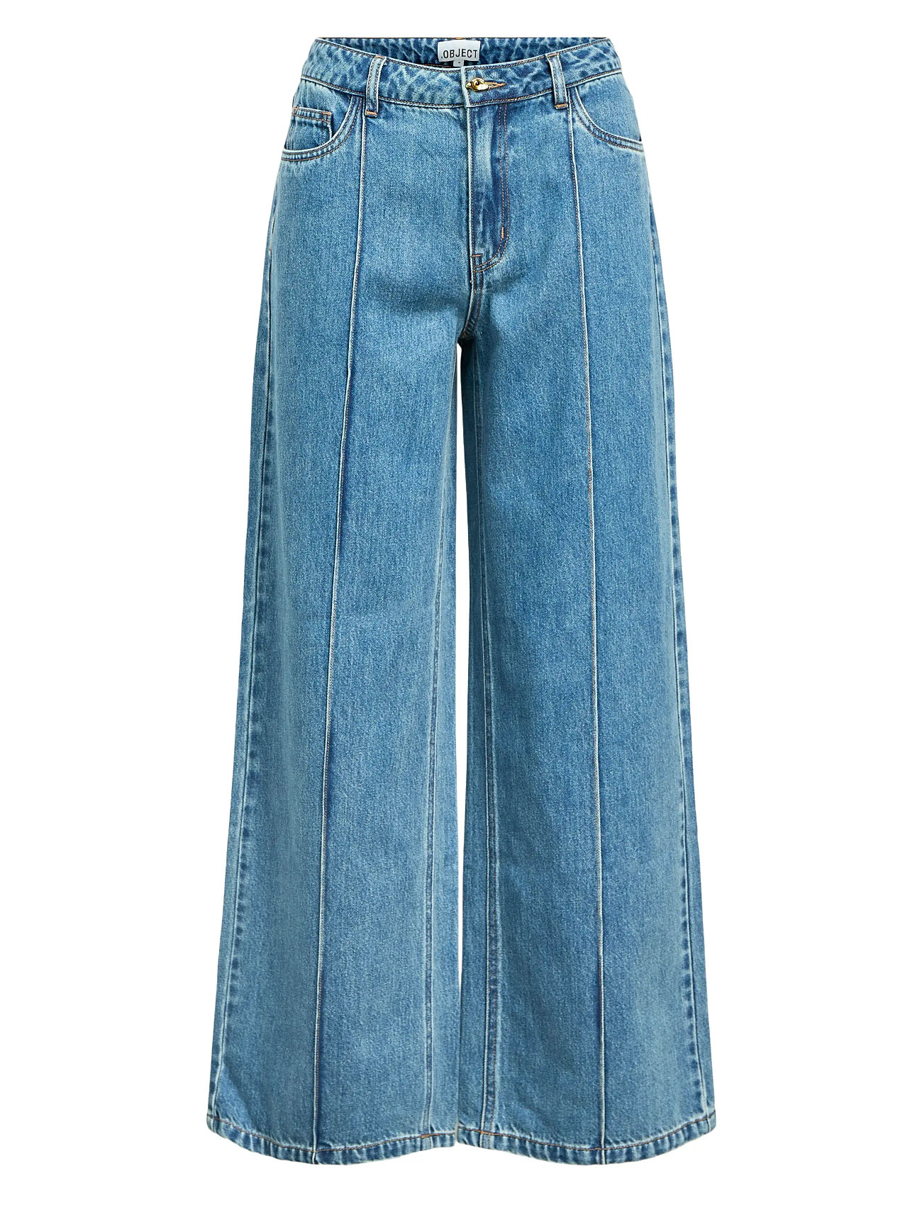 OBJECT Objmoji Divona Mw Wide Jeans 140 Blau - XS - Damen