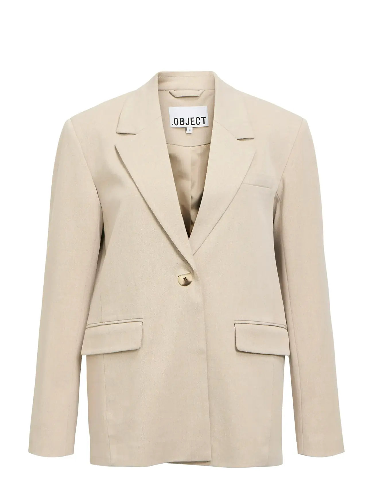 OBJECT Objlisa Lo Blazer Noos Beige - 42 - Damen