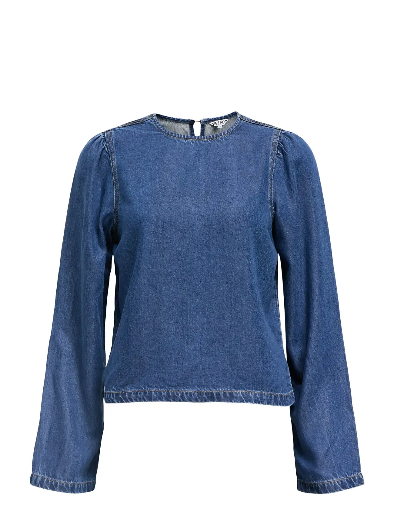 OBJECT Objframe Re L/S Oberteil Div Blau - 38 - Damen