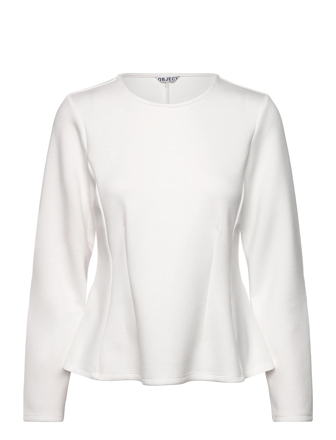 OBJECT Objdorina L/S Re Sculpture Oberteil E Wi 25 Weiß - M - Damen