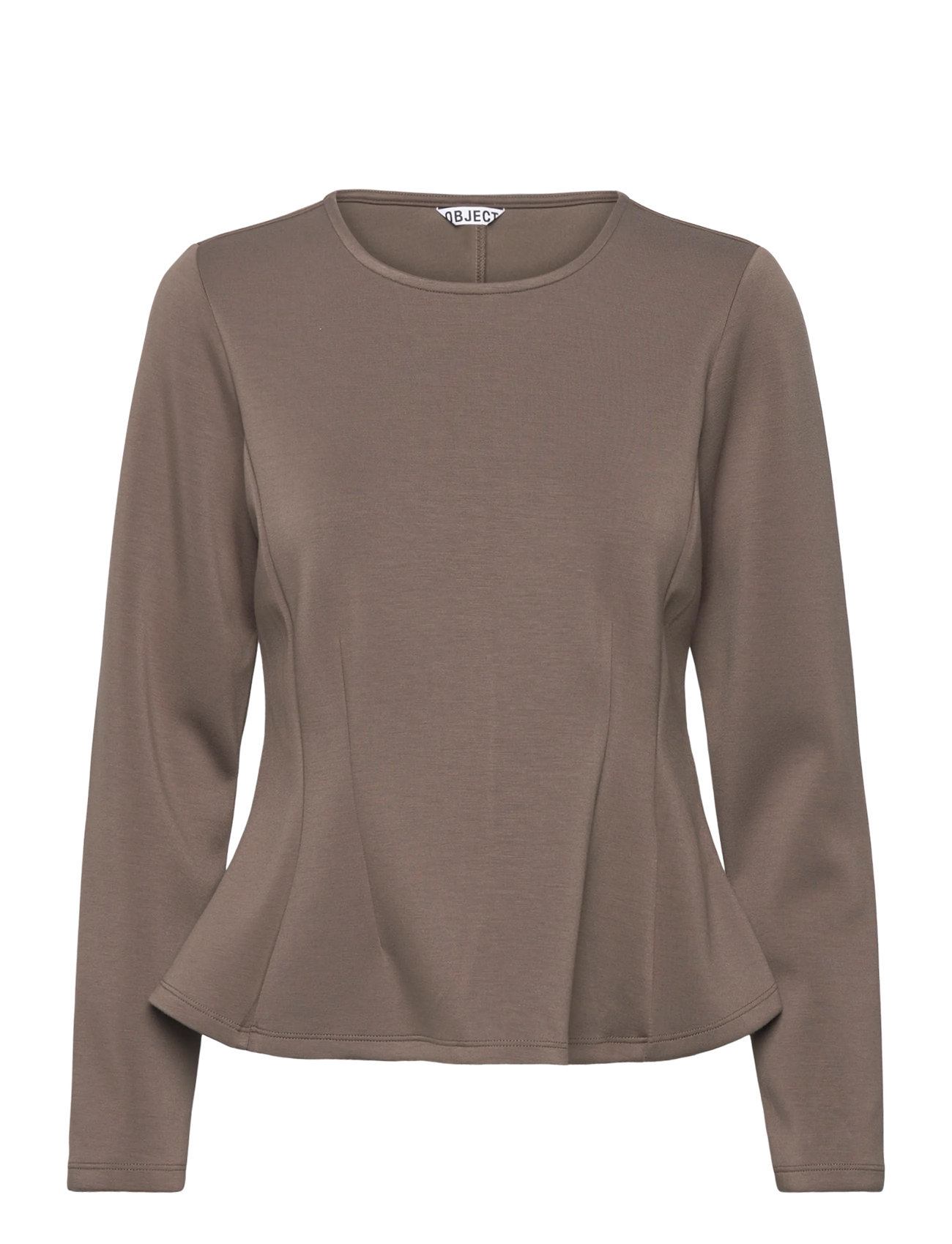 OBJECT Objdorina L/S Re Sculpture Oberteil E Wi 25 Braun - S - Damen