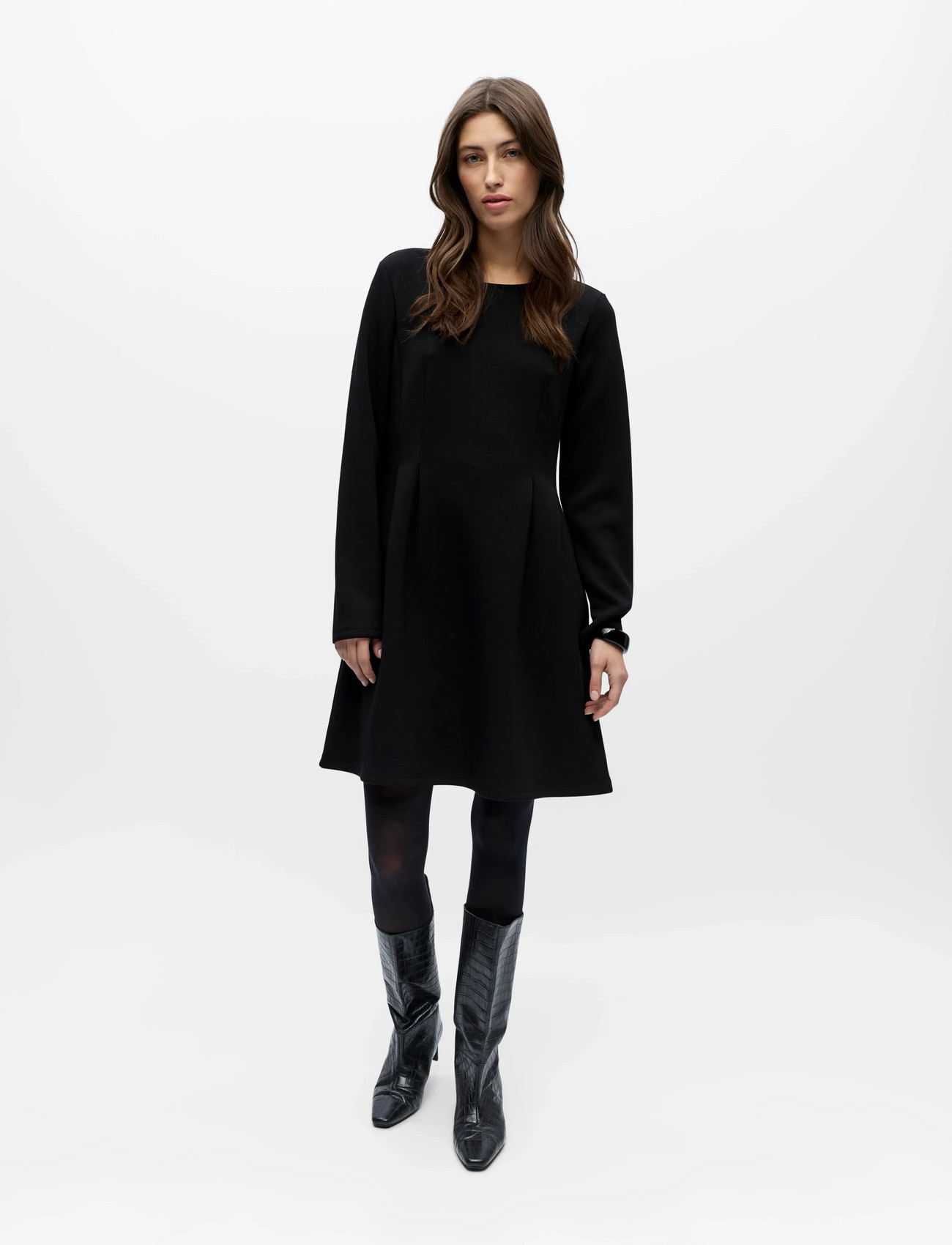 Object Objdorina L/S Short Dress E Ps 26