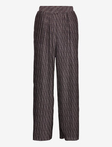 OBJLUX HW PANTS 124 - broeken met rechte pijp - black