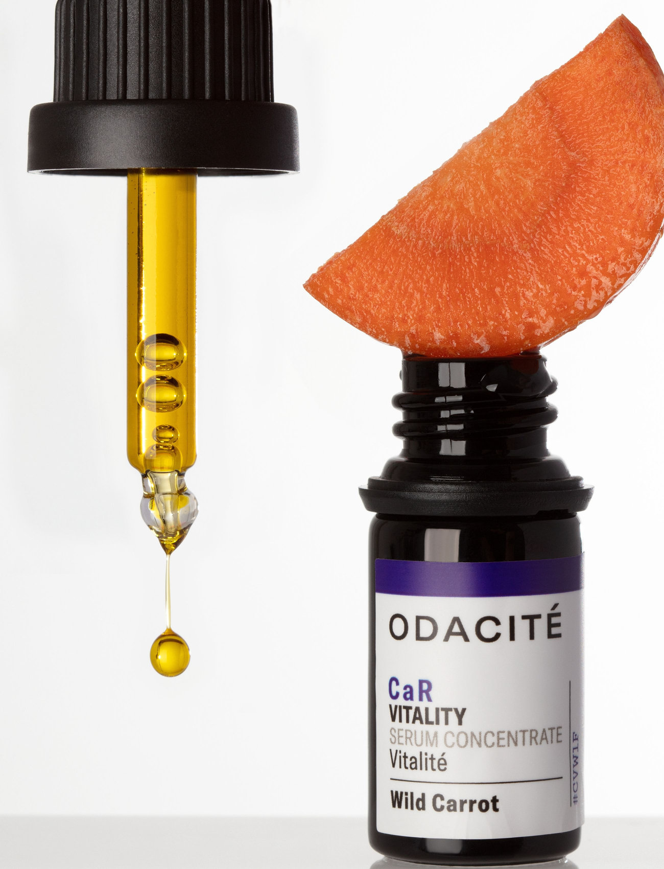 Odacité Skincare Car Vital Glow Booster - Wild Carrot, 5 ml, Nude, Ansigt > Serum, Dame
