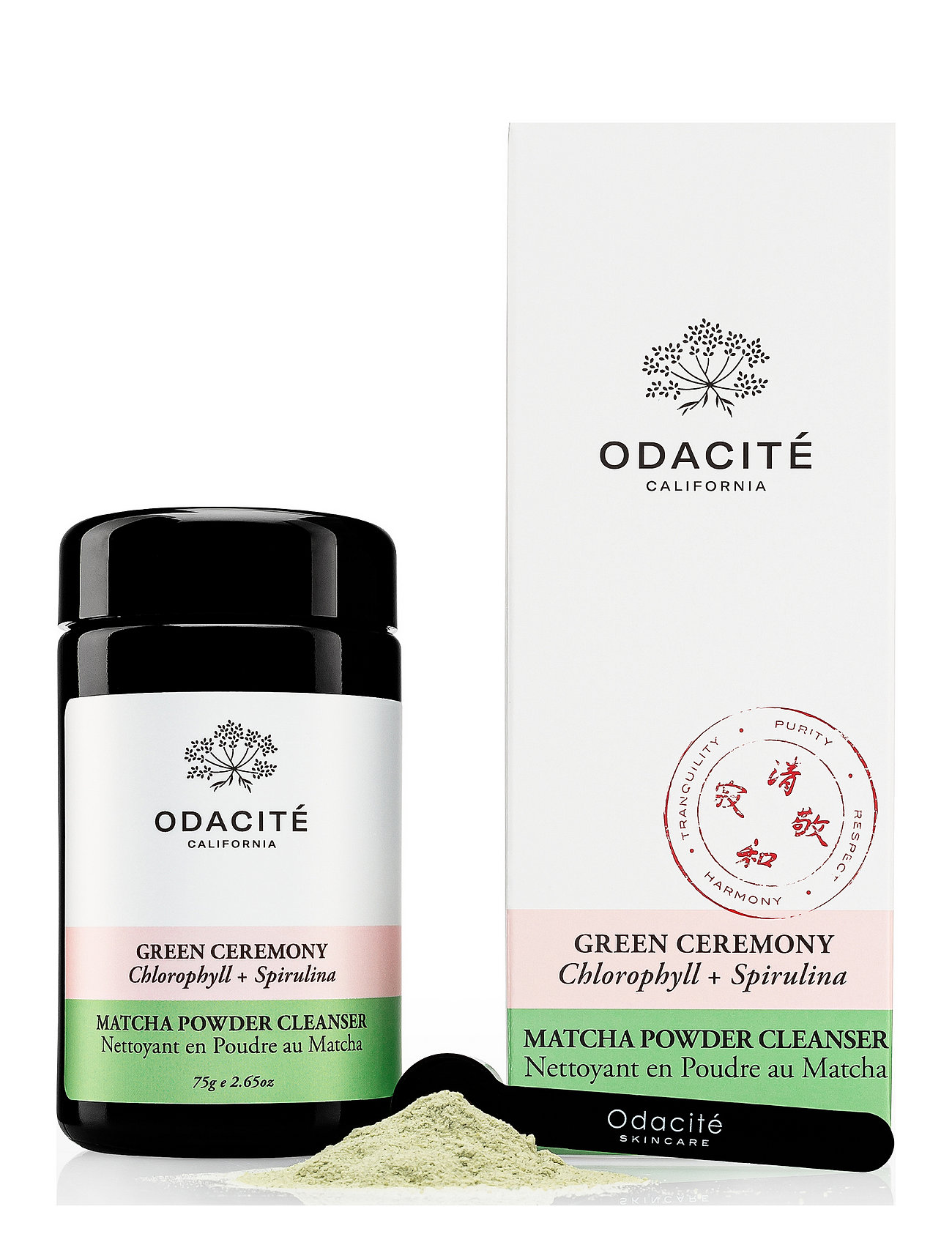 Green Ceremony Cleanser Beauty Women Skin Care Face Cleansers Mousse Cleanser Nude Odacité Skincare