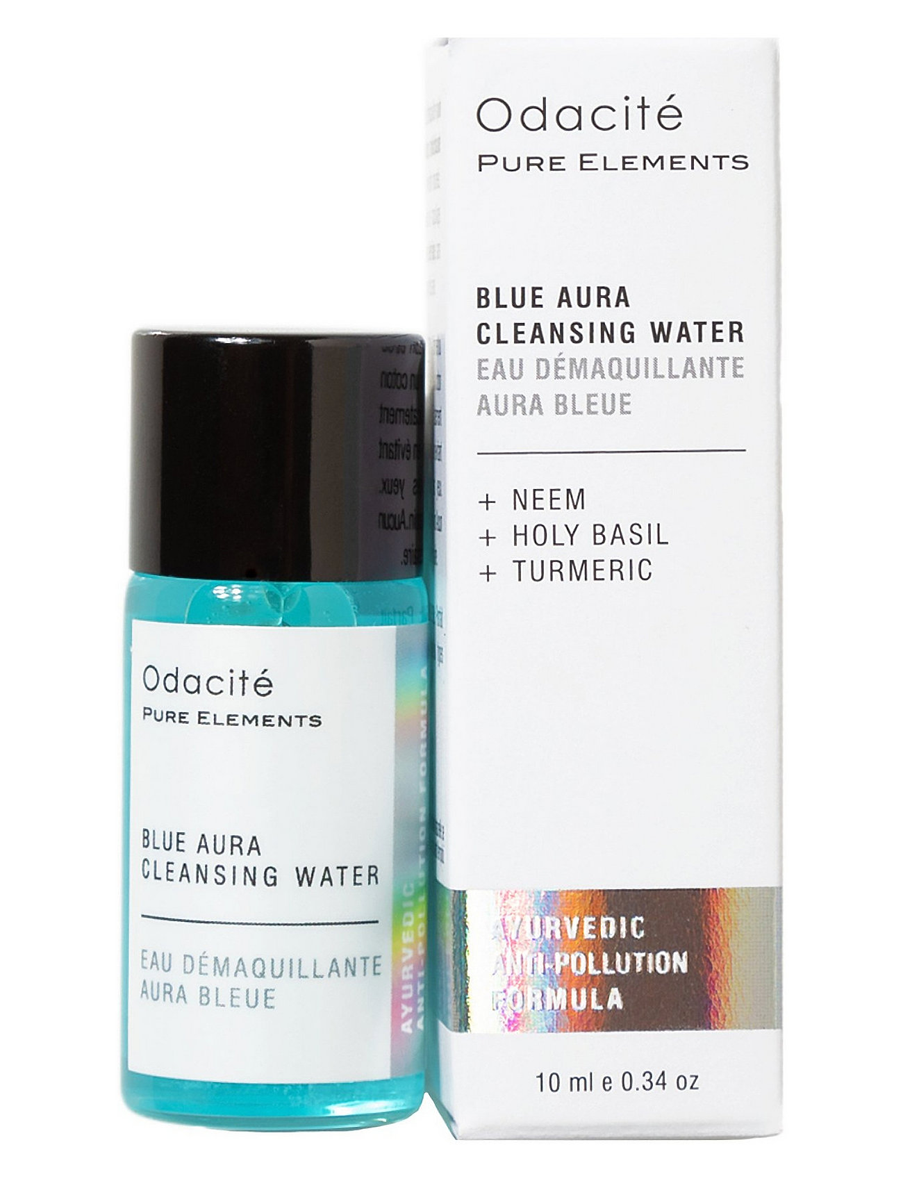 Blue Aura Cleansing Water Travel Ansiktstvätt Ansiktsvatten Nude Odacité Skincare