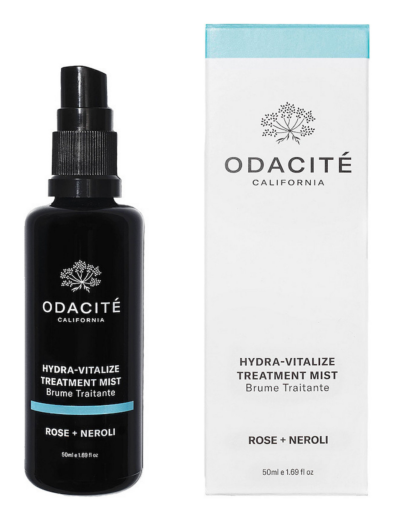 Hydra Mist Vitalize - Rose + Neroli Treatment Mist Ansiktstvätt Ansiktsvatten Nude Odacité Skincare