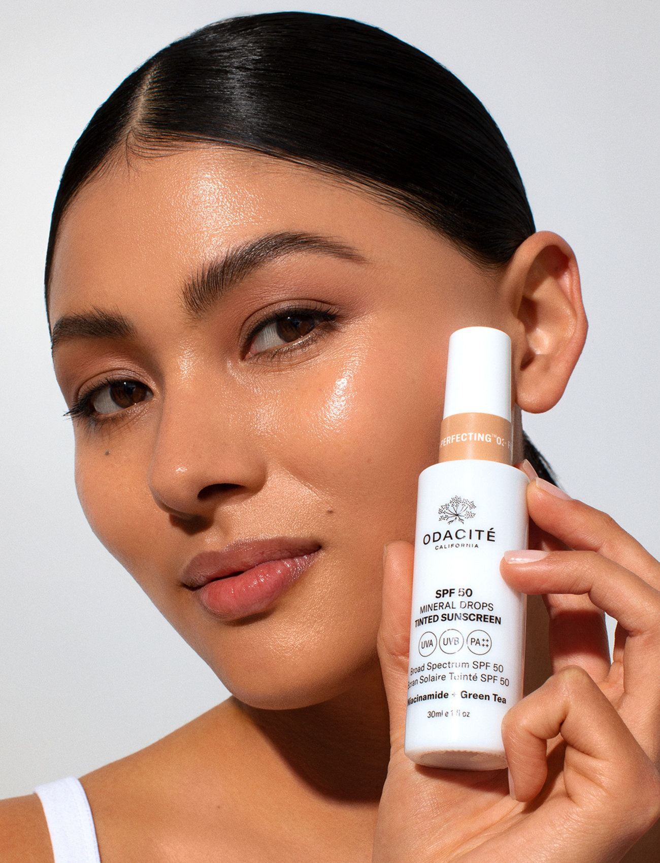 Odacité Skincare Flex-Perfecting Spf50 Tinted Sunscreen 03, 30 ml, Nude, Solpleje > Ansigt, Dame