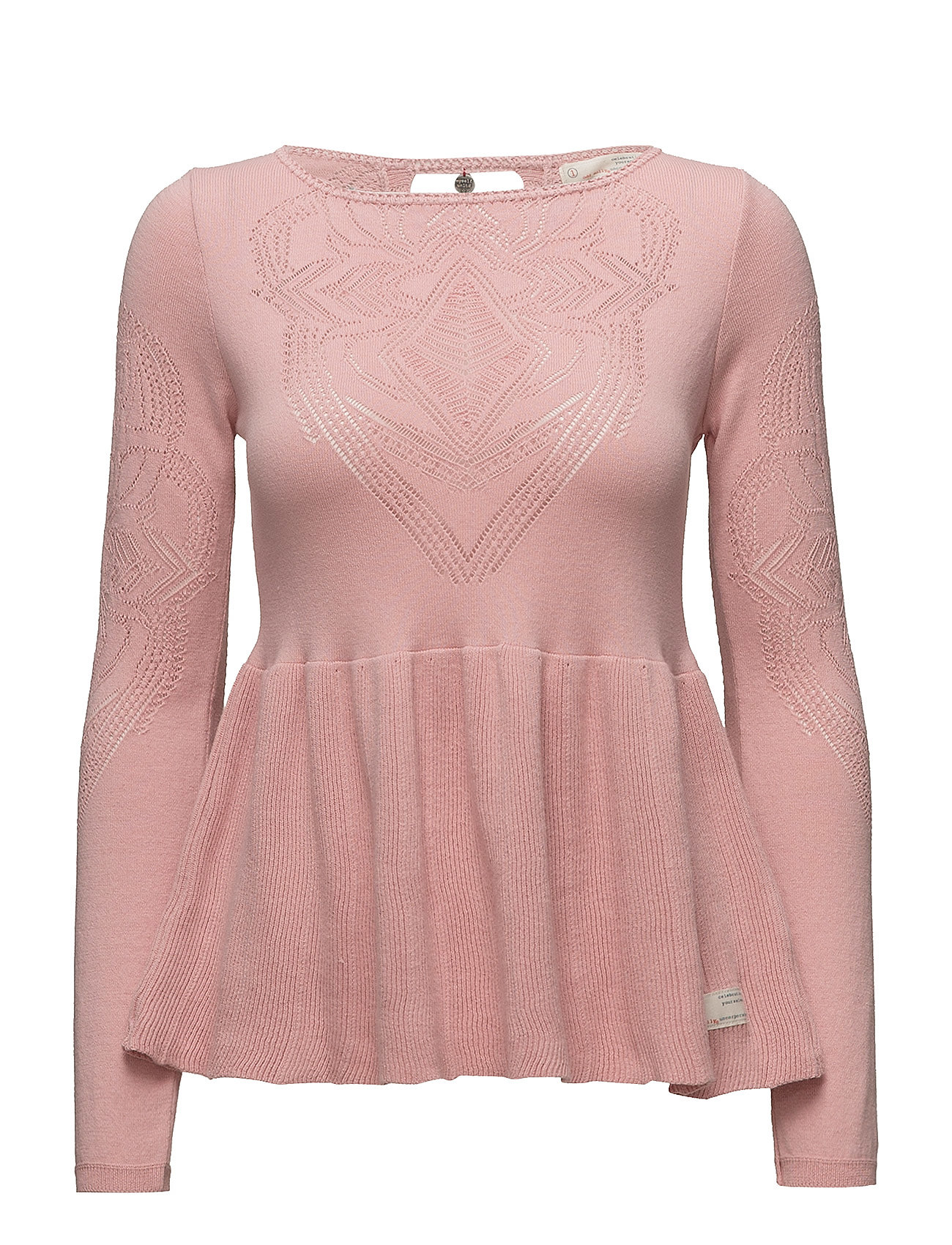 Sunday Drive Sweater Gebreide Trui Roze Odd Molly odd molly kopen in de aanbieding
