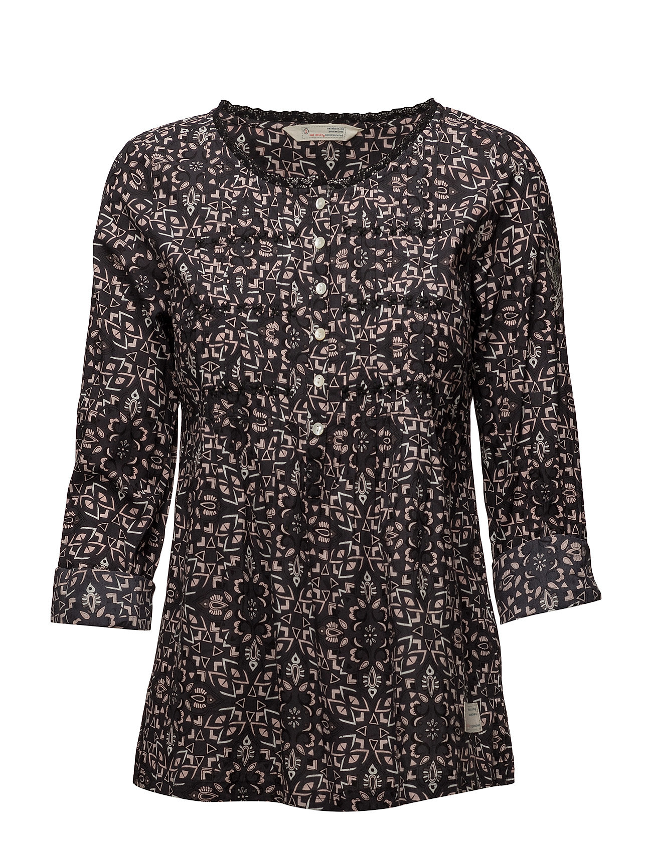 Sensation Blouse Lange Mouwen Zwart Odd Molly odd molly kopen in de aanbieding