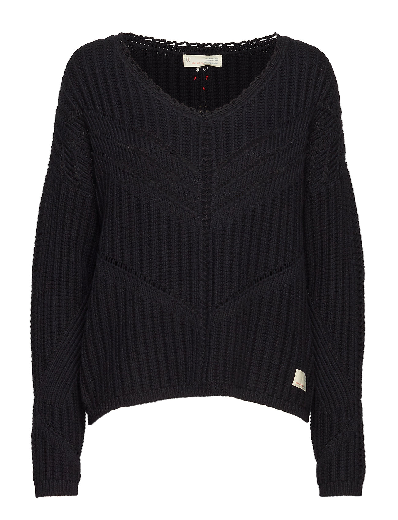 Move Me Sweater Gebreide Trui Zwart Odd Molly odd molly kopen in de aanbieding