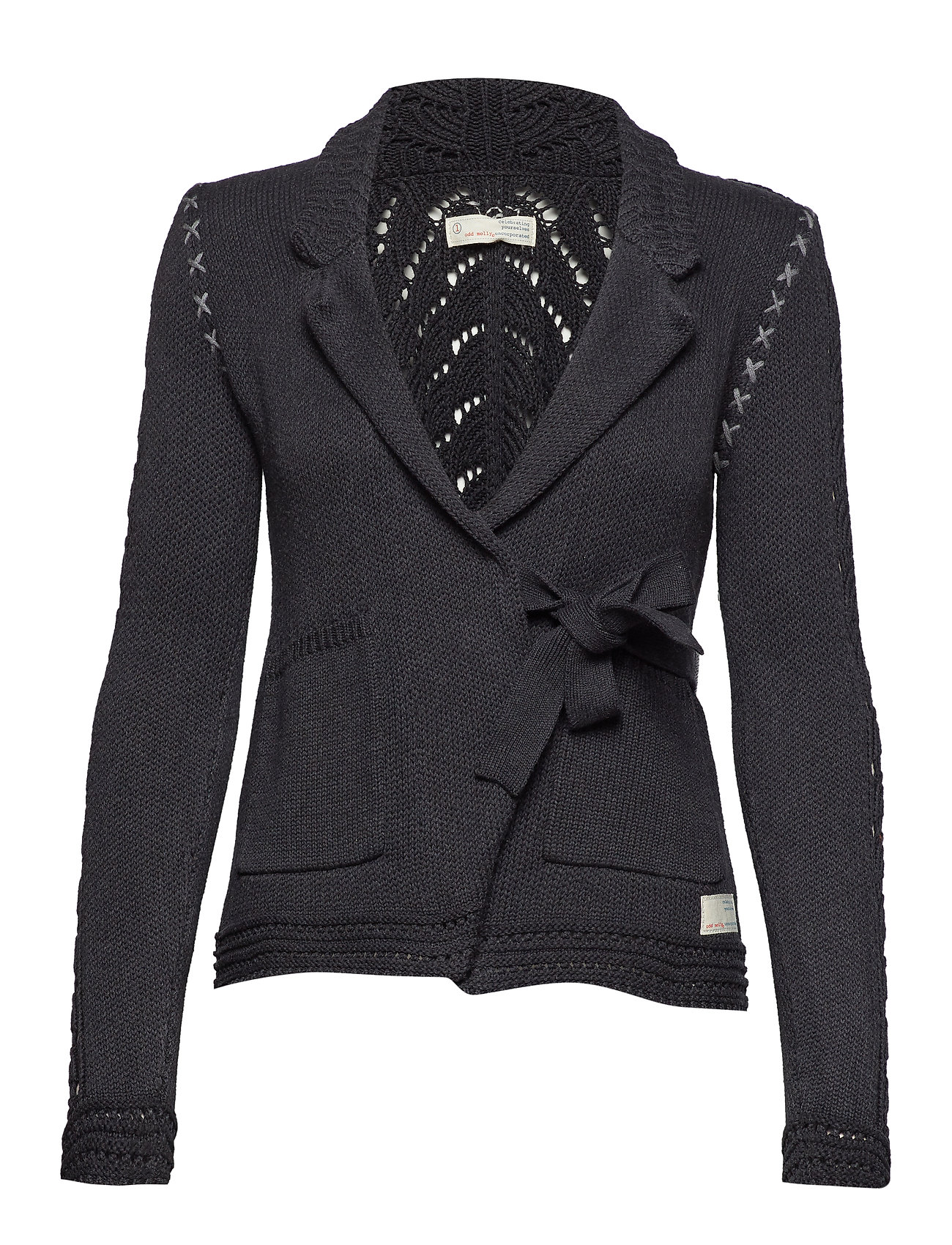 Mrs Charming Cardigan Gebreide Trui Grijs Odd Molly odd molly kopen in de aanbieding