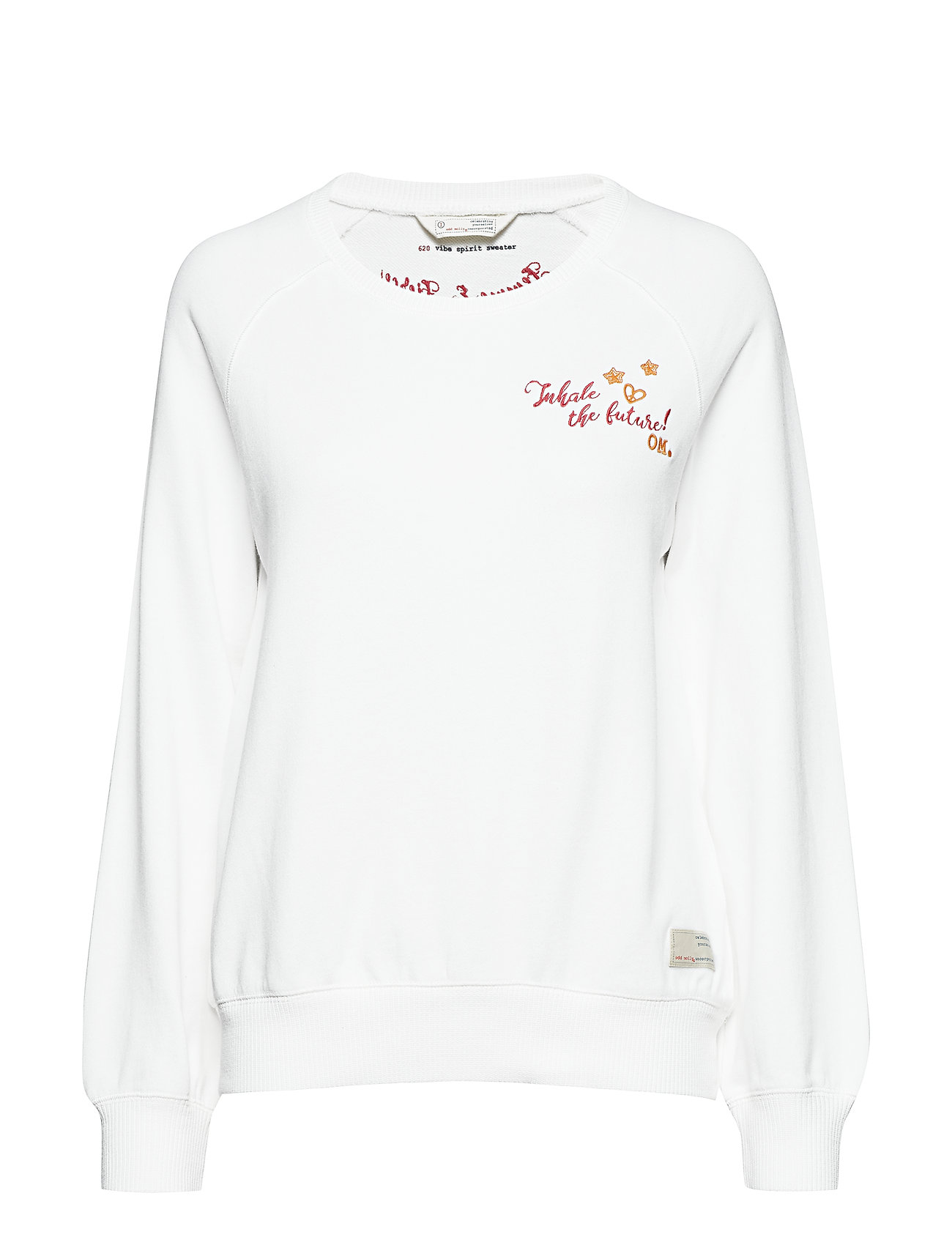 Vibe Spirit Sweater Trui Met Lange Mouwen Wit Odd Molly odd molly kopen in de aanbieding